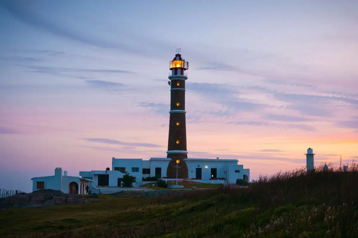 Light house at Cabo Polonio, Uruguay at sunset. Photo by Leandro Hernandez from Unsplash
